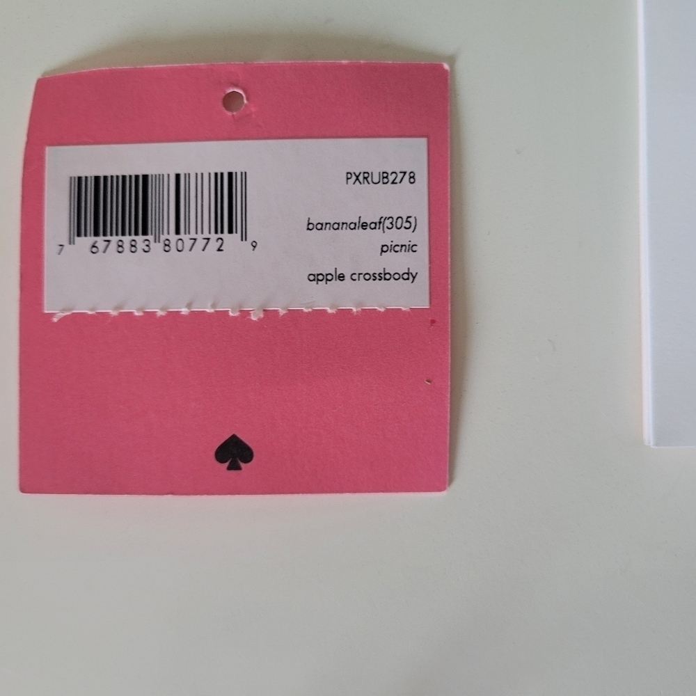 Kate Spade Picnic Apple Crossbody, Brand New - Picture 3 of 13